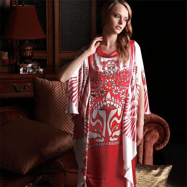 silk pajamas