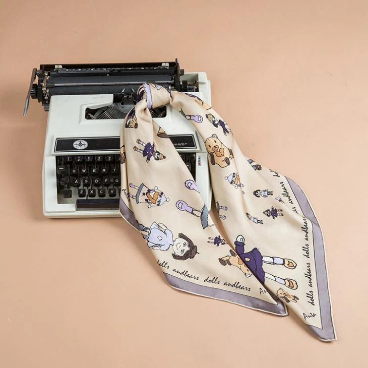 Own Design Silk Scarf For Women